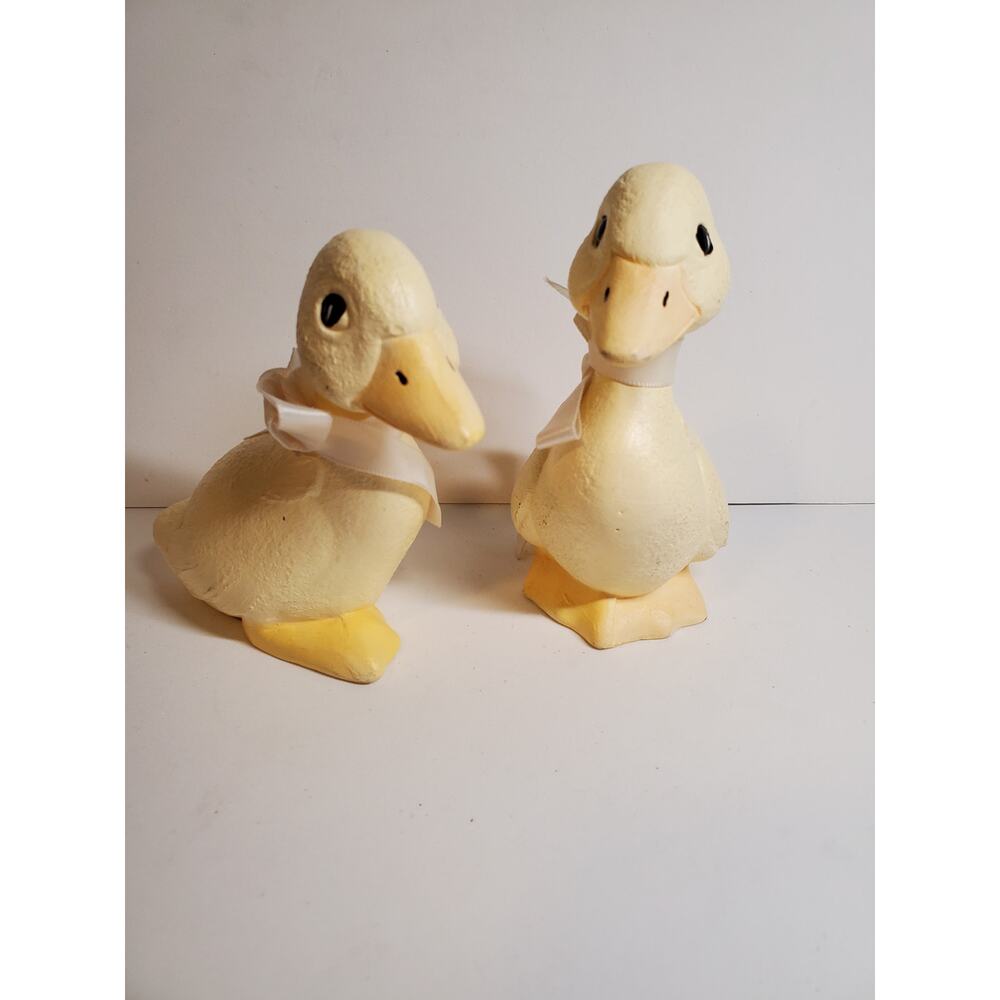 Ceramic Ducklings Figurine - 4" - Lot of 2